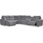 Signature Design by Ashley ModMax II 65906S19C 6 pc Power Reclining Sectional with Chaise