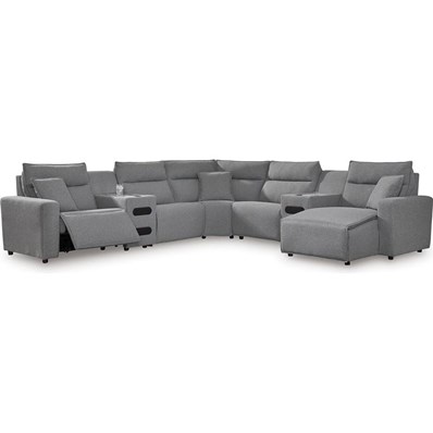 Signature Design by Ashley ModMax II 65906S7C 7 pc Power Reclining Sectional with Chaise