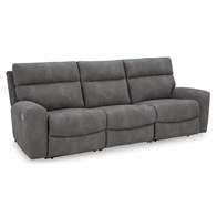 Signature Design by Ashley Next-Gen DuraPella 61003S9C 3 pc Power Reclining Sectional Sofa (Sectionals - Power Recline)