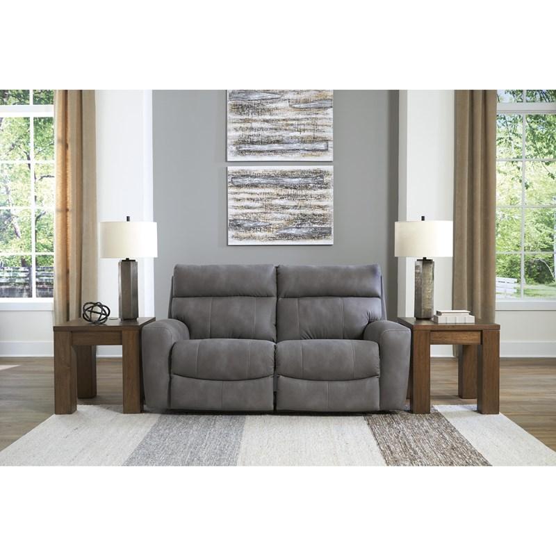 Large Picture of Signature Design by Ashley Next-Gen DuraPella 61003S1C 2 pc Power Reclining Sectional Loveseat
