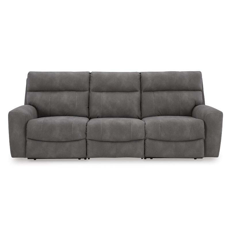 Large Picture of Signature Design by Ashley Next-Gen DuraPella 61003S2C 3 pc Power Reclining Sectional Sofa