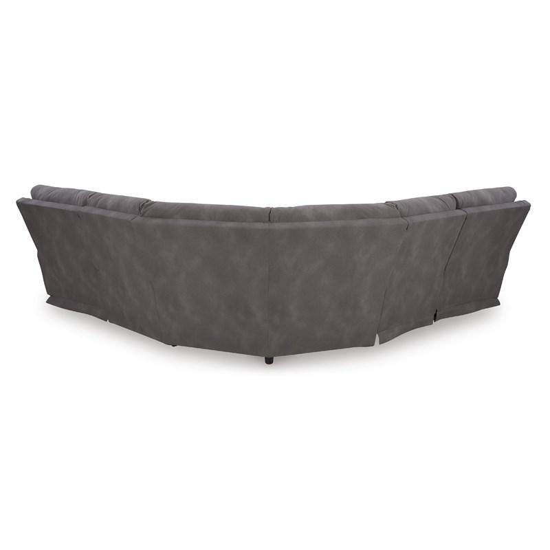 Large Picture of Signature Design by Ashley Next-Gen DuraPella 61003S8C 5 pc Power Reclining Sectional