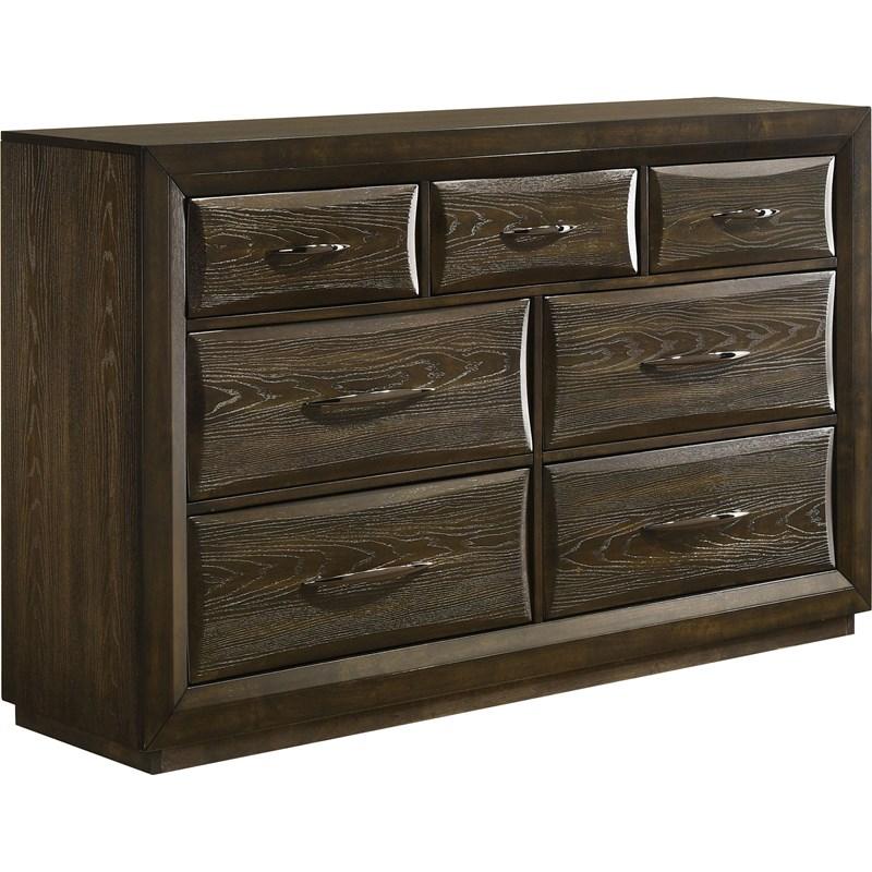 Coaster Furniture Atlas 215973 7-drawer Bedroom Dresser Cabinet - Dark Oak