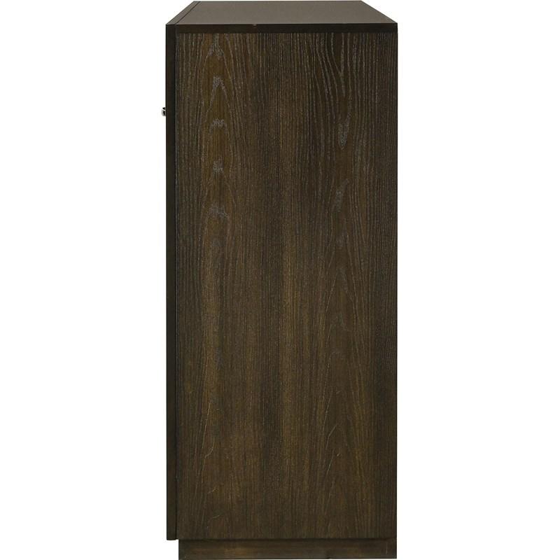 Large Picture of Coaster Furniture Atlas 215973 7-drawer Bedroom Dresser Cabinet - Dark Oak