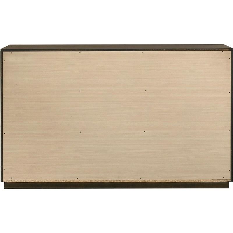 Large Picture of Coaster Furniture Atlas 215973 7-drawer Bedroom Dresser Cabinet - Dark Oak
