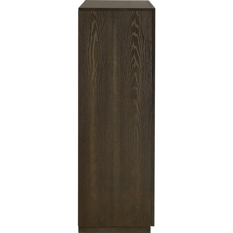 Large Picture of Coaster Furniture Atlas 215975 5-drawer Bedroom Chest of Drawers - Dark Oak