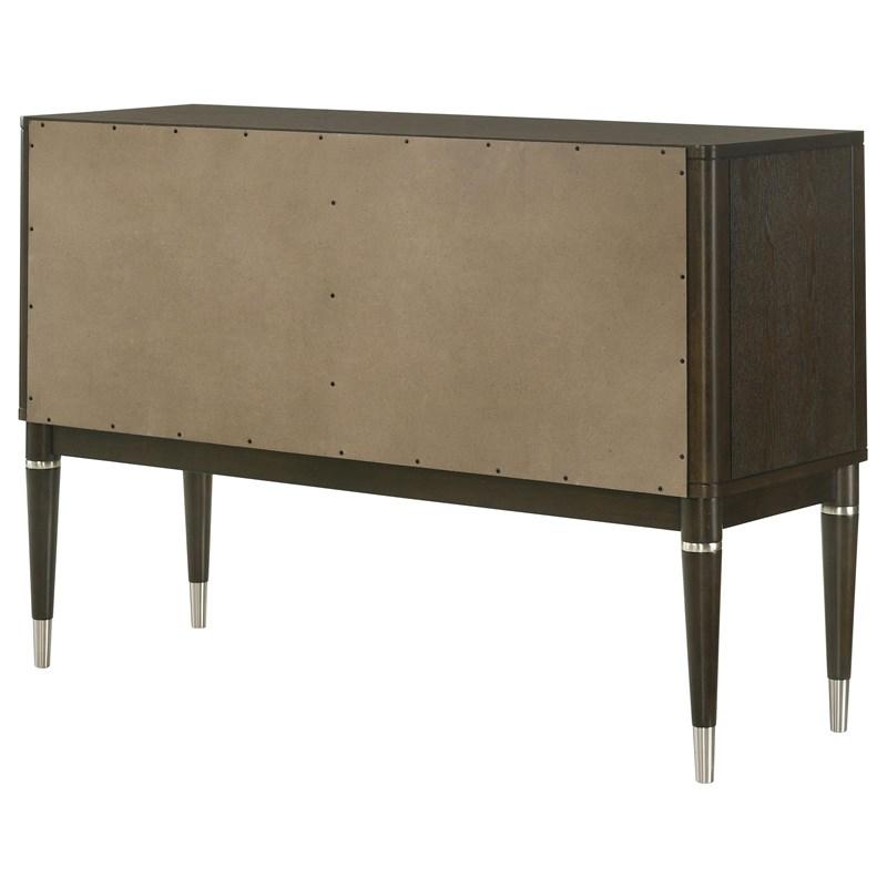 Large Picture of Coaster Furniture Reseda 193675 4-door Dining Sideboard Server with Shelves - Ash Brown