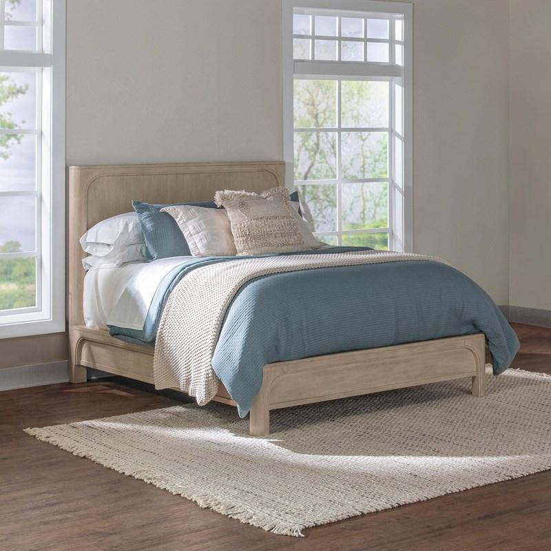 Large Picture of Coaster Furniture Solano 222521Q 56-inch Queen Panel Bed - Weathered Mango