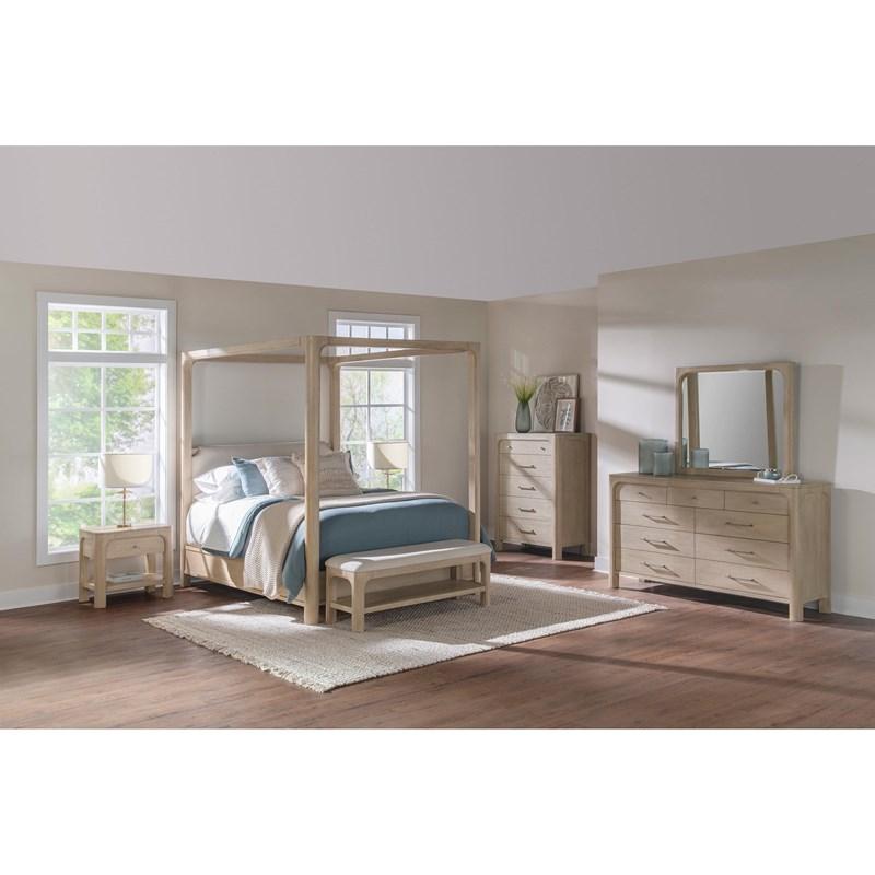 Large Picture of Coaster Furniture Solano 222525 5-drawer Bedroom Chest - Weathered Mango