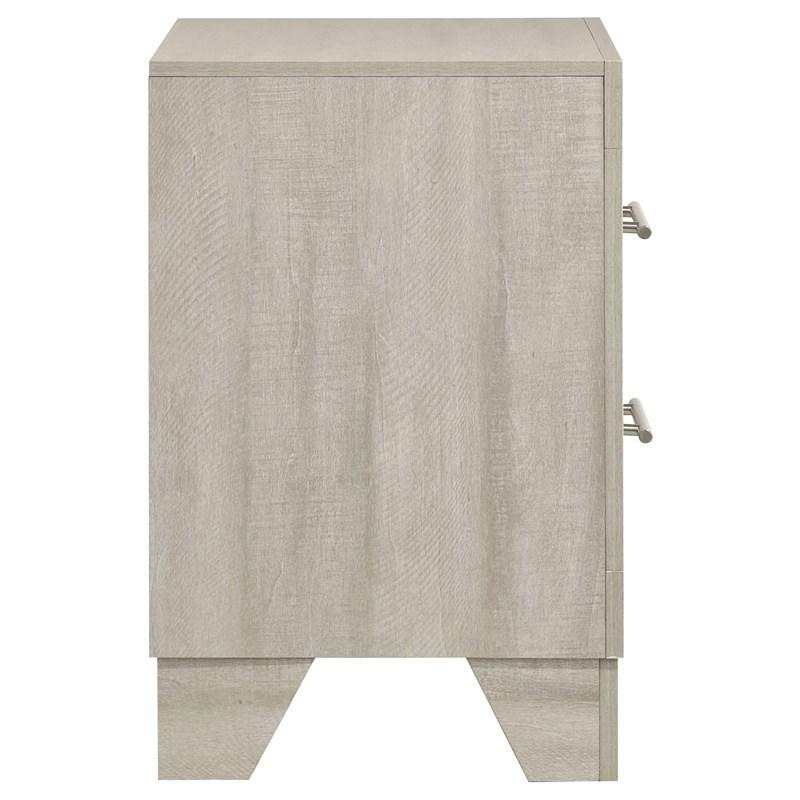 Coaster Furniture Trenton 225062 2-drawer Nightstand Bedside Table - Rustic Cream