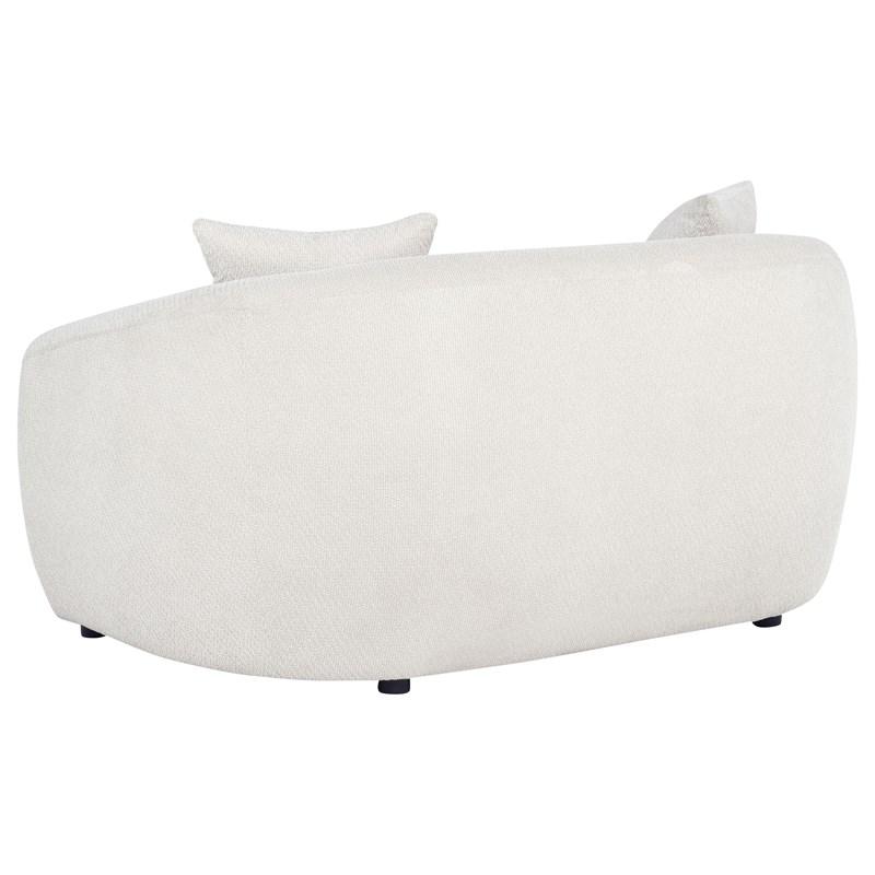 Large Picture of Coaster Furniture Isabella 504972 Fabric Upholstered Loveseat - Sand
