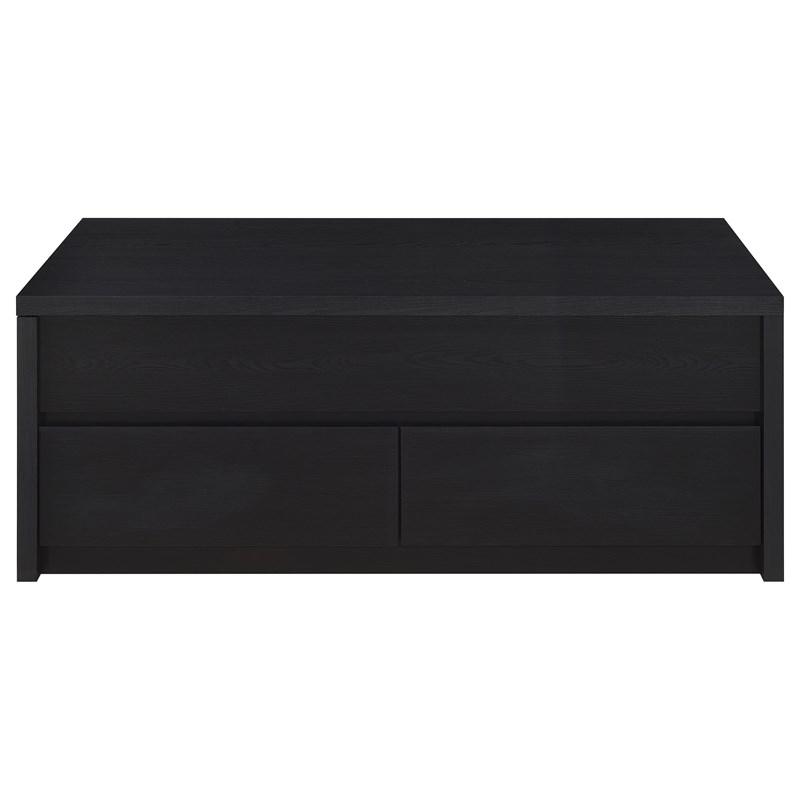 Large Picture of Coaster Furniture Knapp 706228-S3 3-piece Lift Top Coffee Table Set - Black