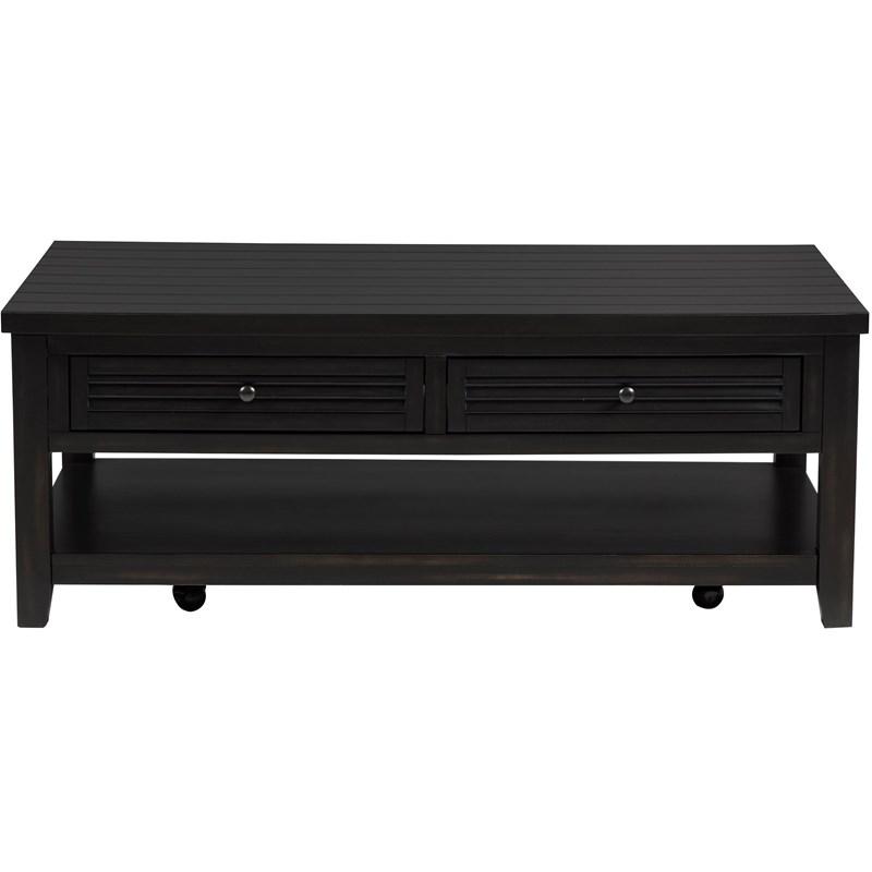 Large Picture of Coaster Furniture Concord 710578-S2 2-piece Coffee and End Table Set - Distressed Java