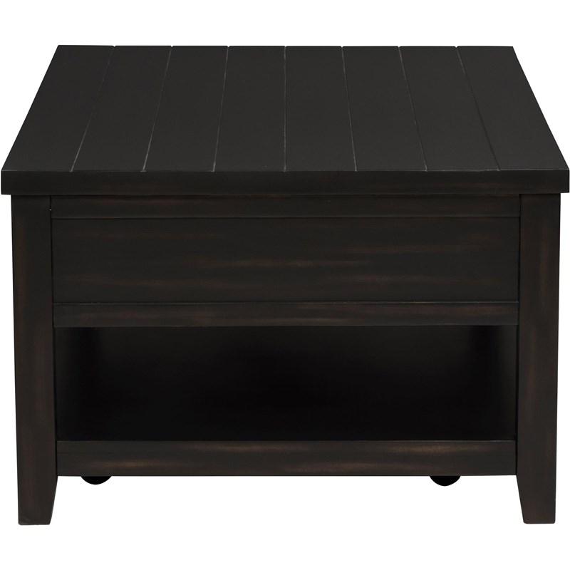 Large Picture of Coaster Furniture Concord 710578-S2 2-piece Coffee and End Table Set - Distressed Java