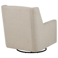 Coaster Furniture Sorrel 903930 Fabric Upholstered Swivel Glider Arm Chair - Latte (Chairs - Swivel Glider)