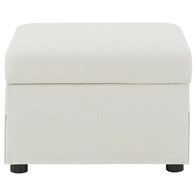 Coaster Furniture Winter 904134 Upholstered Hydraulic Lift Top Storage Ottoman - Beige (Ottomans - Storage Ottomans)